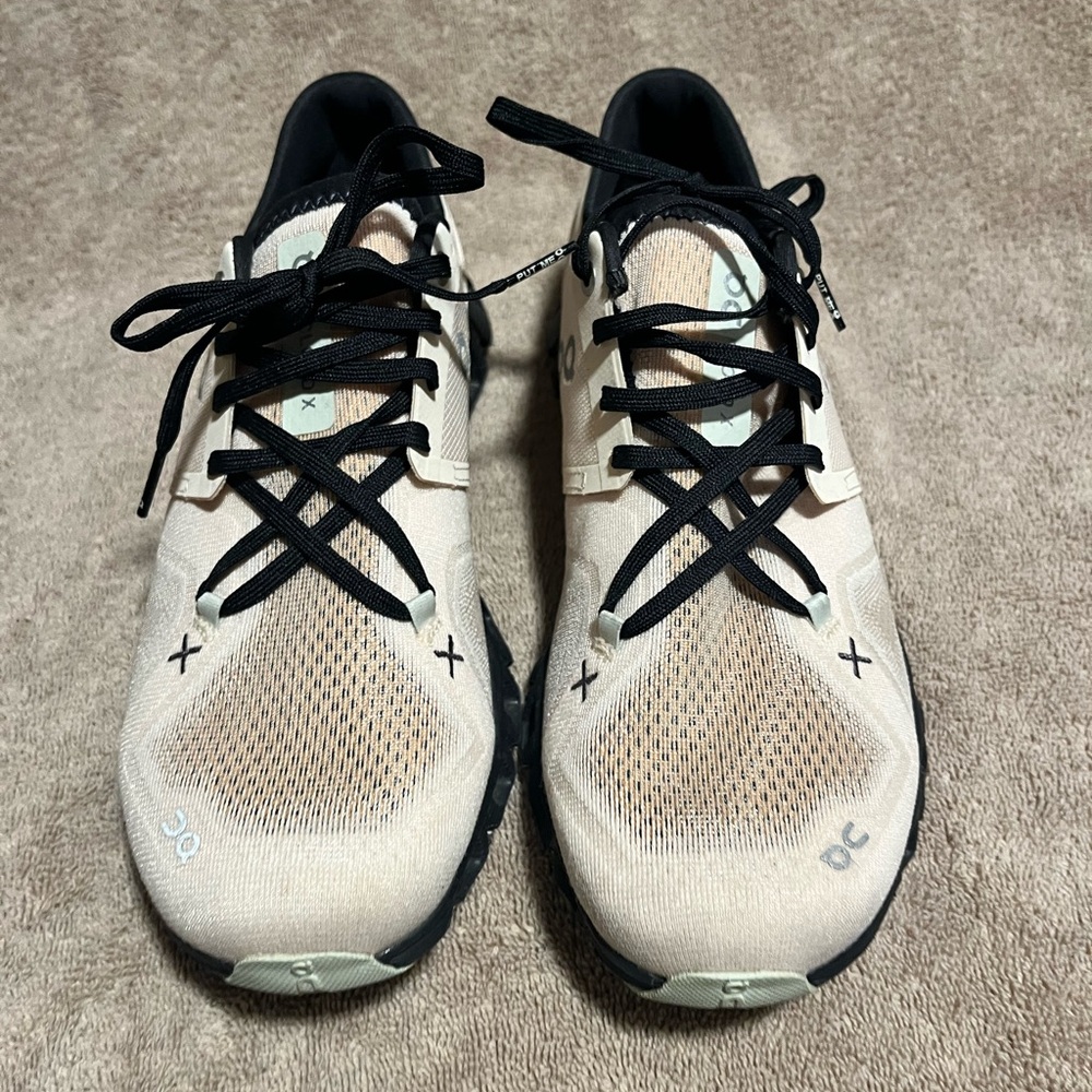On Cloud X Shoes Womens Size 9 Fawn Magnet Running Sneakers CloudTec Athletic
